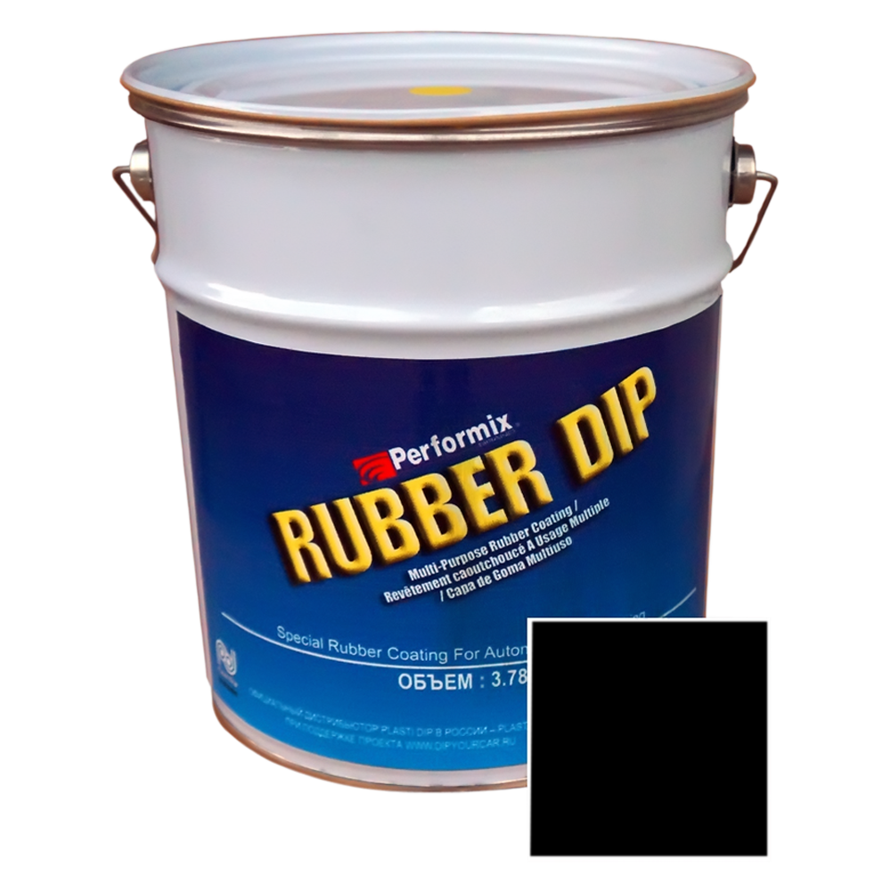 Жидкая резина черная, 5л, 10103-5 Black, Rubber Dip