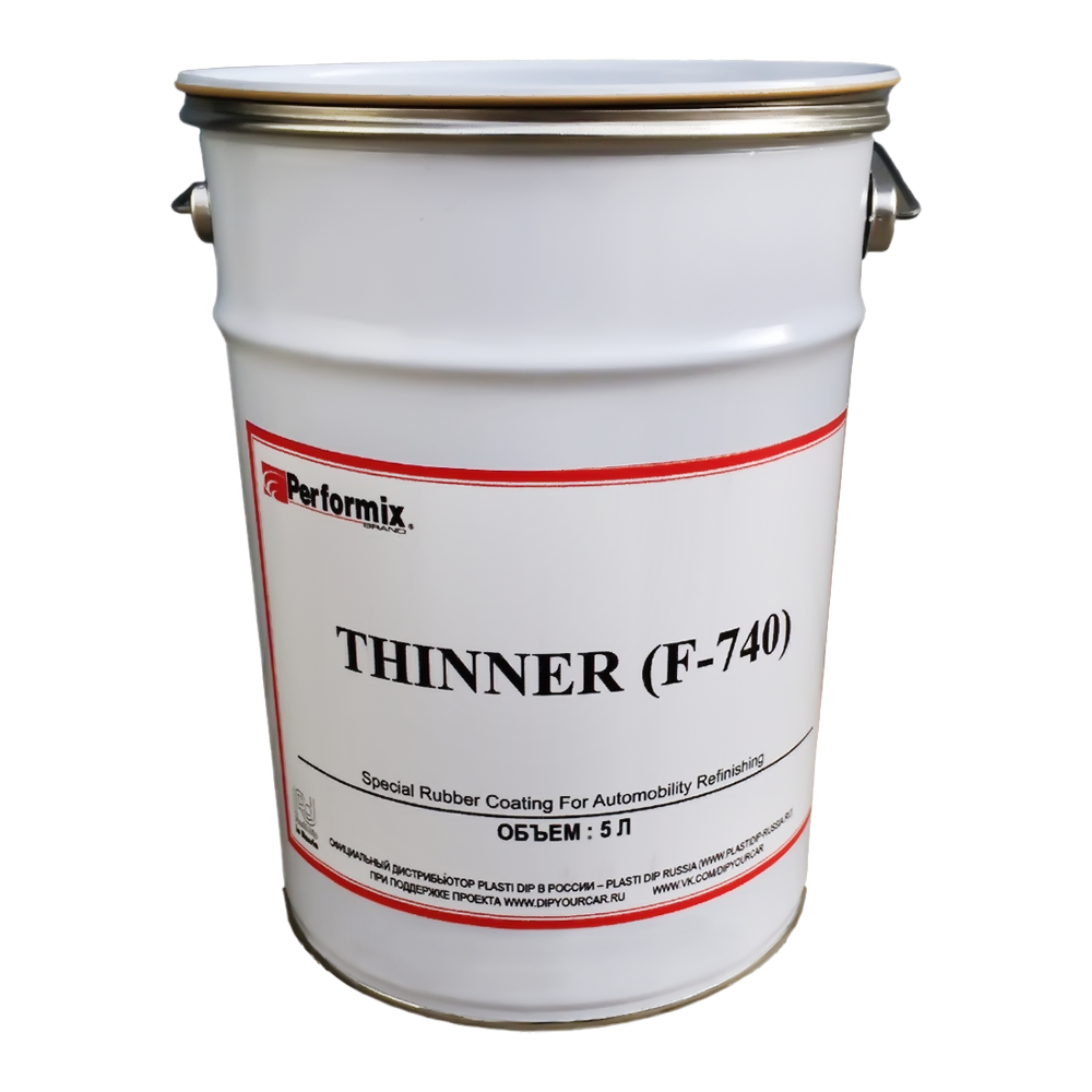 Растворитель для жидкой резины Plasti Dip, 5л, 50109-5