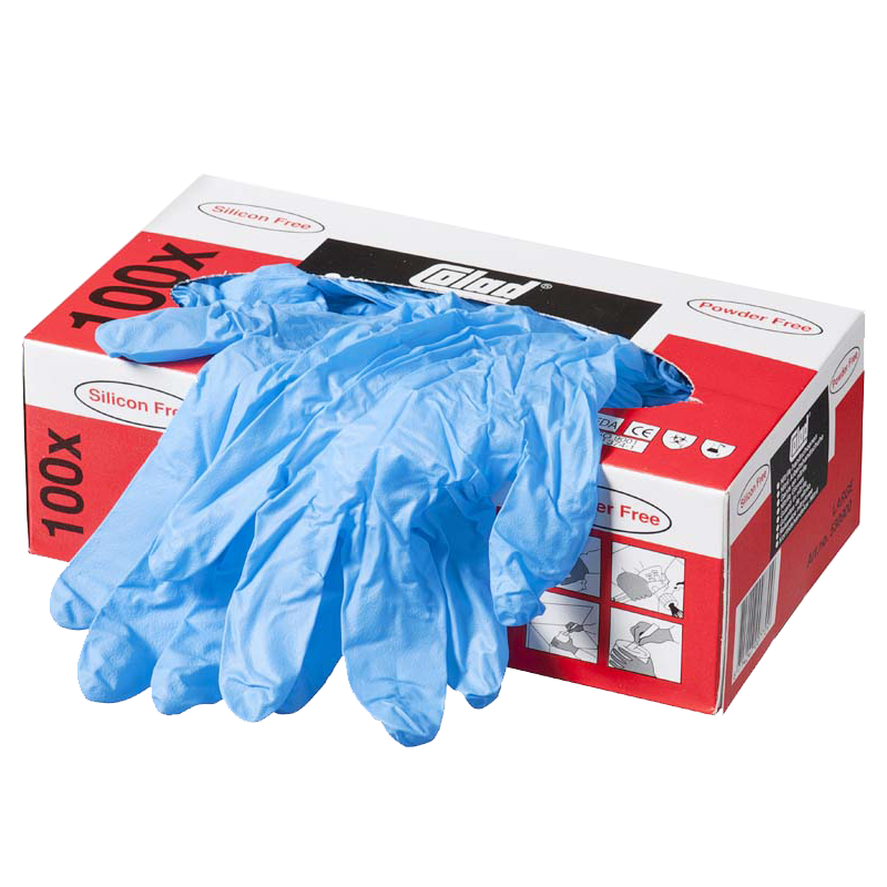 Перчатки нитриловые Disposable Nitrile Gloves, 100шт., размер M, 530904, Colad