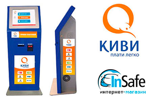 Мгновенная оплата в 85 000 платежных терминалов QIWI по всей стране!