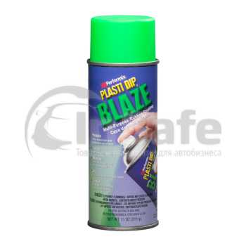 Жидкая резина ярко зеленая, аэрозоль 300мл, 11224-6 Blaze Green, Plasti Dip