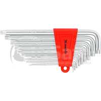 Набор L-образных удлиненных ключей Resi-Torx 9 шт (T10-T50), 15.510.020, Ronin Tools