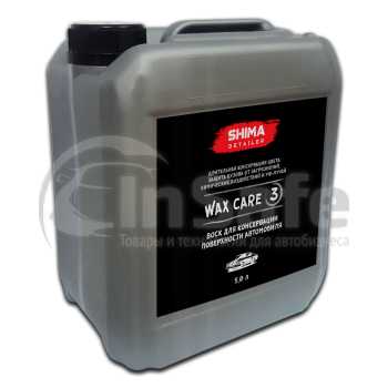 Консервирующий воск для автомобиля SHIMA DETAILER WAX CARE, 5 л, Shima