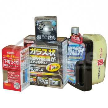 Жидкое стекло Willson Body Glass Guard для темных автомобилей 70 мл - расширенный комплект!