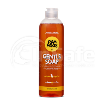 Шампунь для деликатной мойки автомобиля Foam Heroes Gentle Soap Amber 500мл FHB003