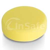 Полировальный круг полу-твердый SCHLEIFSCHWAMM GELB, MITTELHARD, 160х50мм, 999041