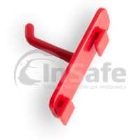 Крючок короткий настенный для сетки AuTech AU-LS