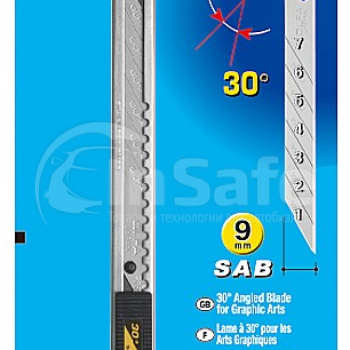 Нож узкий OLFA для графических работ OL-SAC-1 30 градусов GT1051