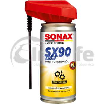 Многофункциональная проникающая смазка SX-90 с головкой 360, 0,1 л. 474100, Sonax
