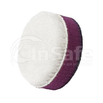Шерстяной полировальный круг ZviZZer ZV-WP00003510HC белый 35/15/35 мм