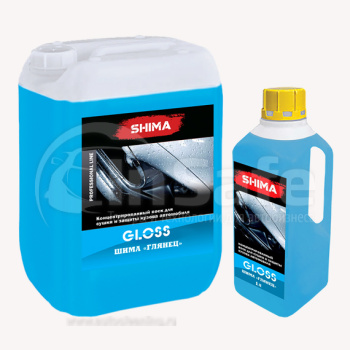 Воск для сушки Shima Gloss глянец 20 л 4603740921503