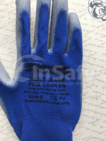 Перчатки нейлоновые с PU покрытием, 12 пар, размер L, 90.3001.9, Adolf Bucher