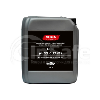 4-х кислотный очиститель дисков (концентрат) SHIMA DETAILER ACID WHEEL CLEANER 5л 4603740921879