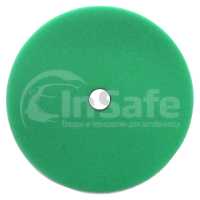 Сильно режущий поролоновый полировальный круг, жесткий, зеленый, 155-175x30 мм, 2020175G, MaxShine