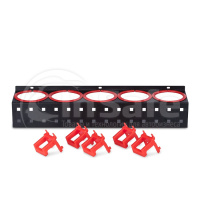 Металлический держатель AuTech для бутылок, черный Au-2105