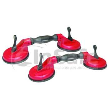 Ручка с вакуумными присосками, грузоподъемность до 34кг, 2шт.