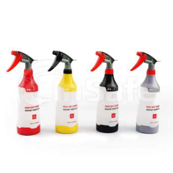 Бутылка с химстойким триггерным распылителем (серая),750 мл, MaxShine