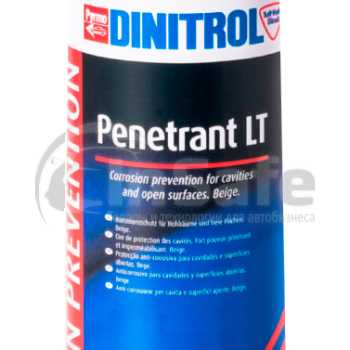 Антикор для скрытых полостей Dinitrol Penetrant LT  и открытой поверхности кузова 20 л