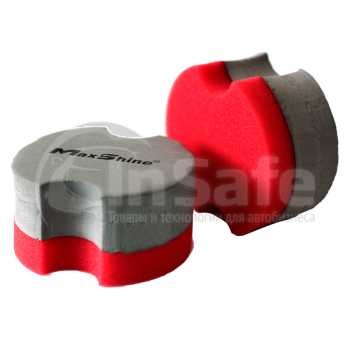 Аппликатор для восковых защитных составов с EVA подложкой 4шт MaxShine 9011002 7,4x4см