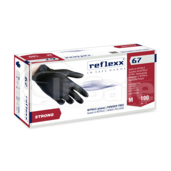 Одноразовые перчатки химостойкие Reflexx R67-L