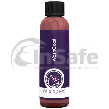Консервант блеска ЛКП кузова автомобиля WashCoat, 200 мл, Nanolex