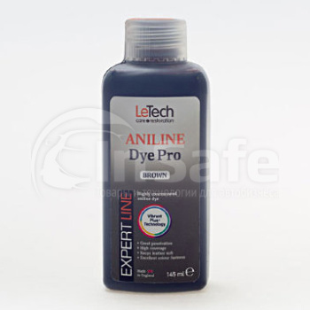 Анилиновый краситель для кожи LeTech Expert Line Aniline Dye Pro Black Brown 3ADP500EL05 500 мл