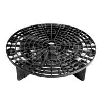 Ведро для мойки автомобиля с пескоотделителем один паз Autech Au-1053 белое