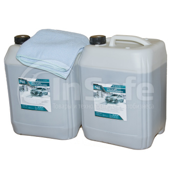 Автошампунь для бесконтактной мойки Winter 40 л (2 шт.) - в подарок вафельное полотенце