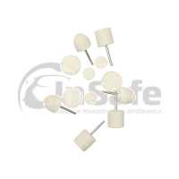 Набор полировальных насадок AuTech Au-33513 войлок для стекла хрома и алюминия 12предм