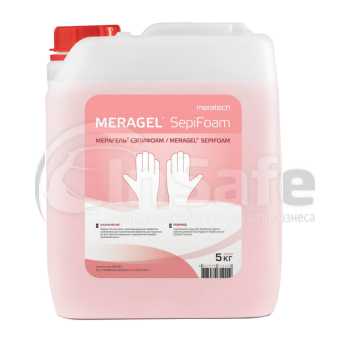 Жидкое антибактериальное мыло Meratech Meragel Sepifoam 5 л