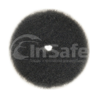 Шерстяной круг полировальный Buff and Shine URO-WOOL Medium cut 5KWB серый 130 мм