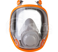 Полнолицевая маска с двойным фильтром для защиты от пыли, аэрозолей, газов, 5950-L, JetaSafety