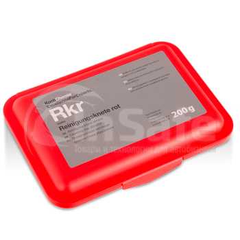 Глина для очистки кузова Koch Chemie REINIGUNGSKNETE rot 183002 красная абразивная 200 гр