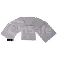 Салфетки для нанесения защитных составов 10*10 см серые, 100 шт., Au-1044/100, AuTech