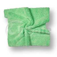 Микрофибровая салфетка без оверлока Autech зеленая 40х40см 520гр Au-2413,1 шт