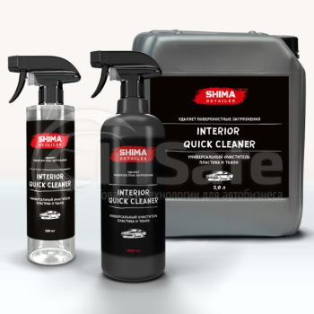 Универсальный очиститель для любых поверхностей SHIMA INTERIOR QUICK CLEANER 1л 4603740922098