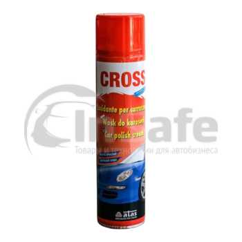 Полироль для кузова на основе воска и силикона Cross, 400 мл, Atas
