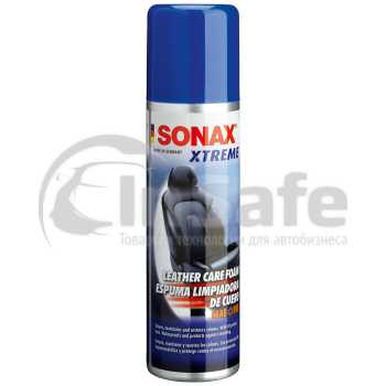 Пенный очиститель кожи Sonax NanoPro Xtreme Leather Care Foam 289100 0,25 л
