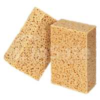 Губка пористая для мойки автомобиля, 200х130х70 мм, Poly