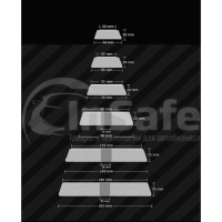 Поролоновый полировальный круг полутвёрдый, зелёный, AuTech Trapez 140/25/125мм Au-33TR14025GN