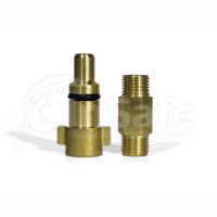 Адаптер для АВД karche, бытовых, MaxShine 1/4 внутр + переходник 1/4 внеш-1/4 внеш FC-01