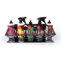 Держатель для бутылок Maxshine настенный с 5 отверстиями для бутылки объемом 0,5л H03B