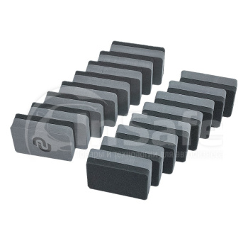 Аппликатор для разнесения составов по поверхности 85 мм*53 мм, комплект 16 шт. Au-SZ85/16