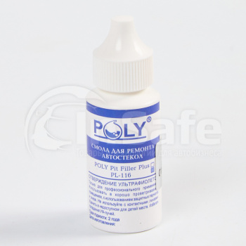 Полимер для ремонта стекол Poly Pit Filler Plus PL-116 28 мл