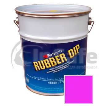 Жидкая резина ярко розовая, 5л, 10123-5 Fluorescent Pink, Rubber Dip