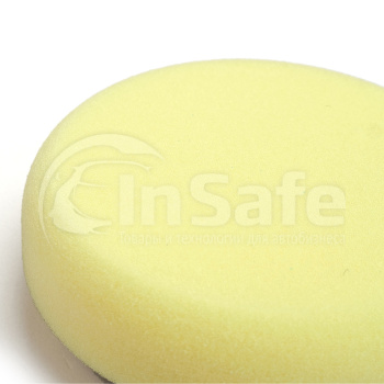Средней жесткости полировальный круг поролоновый MaxShine желтый 2032085Y 85x25мм
