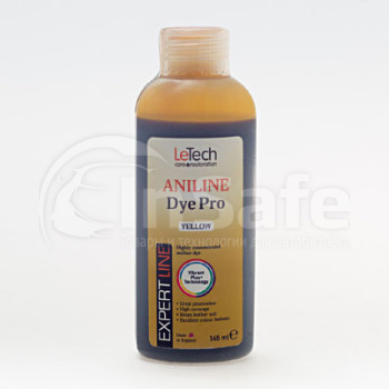 Анилиновый краситель для кожи LeTech Expert Line Aniline Dye Pro Yellow 3ADP145EL08 145 мл
