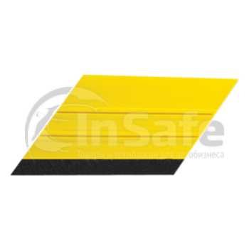 Ракель для пленки желтый с войлочным краем, GT1076