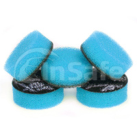 Поролоновый полировальный круг ZviZZer Mini ZV-MINI259PC синий экстра твердый 5 шт 25/9/25 мм