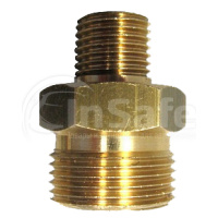 Переходник М22внеш - 1/4внеш, 400bar, латунь, R+M 56530